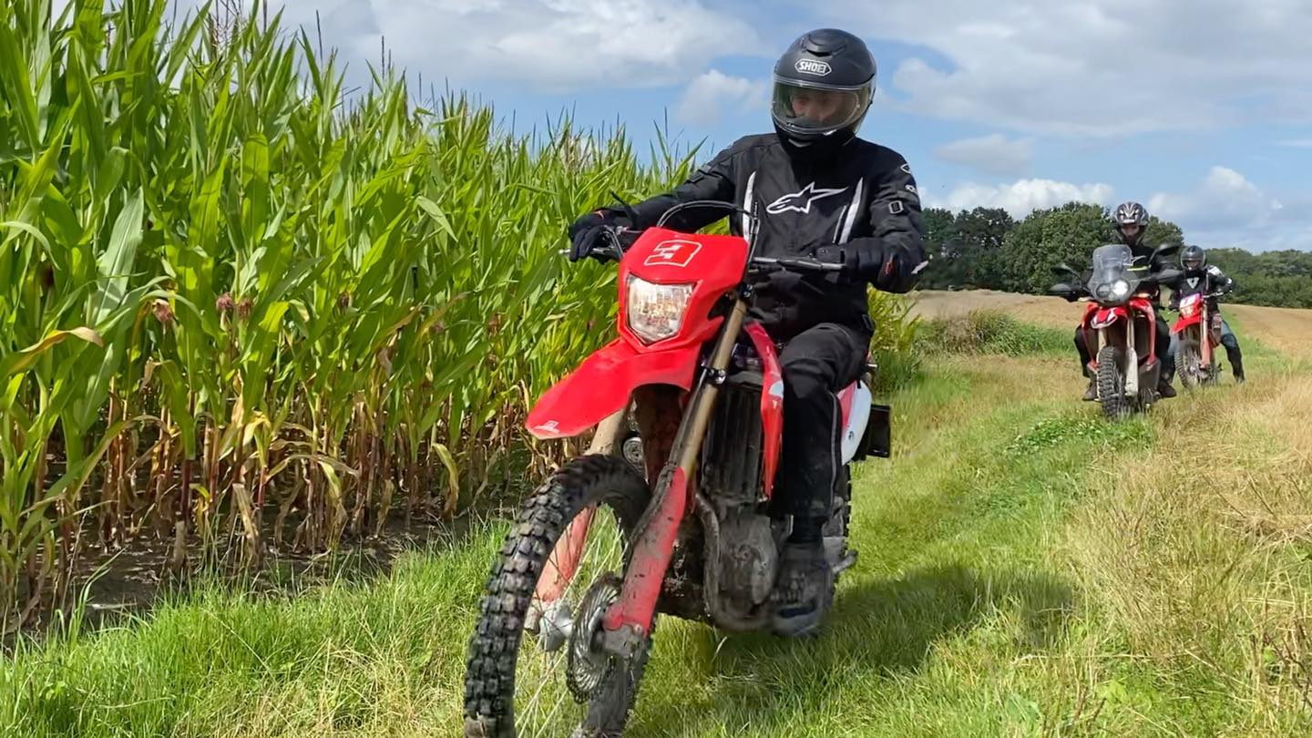 Enduro wandeling - CRF huurmotoren 3