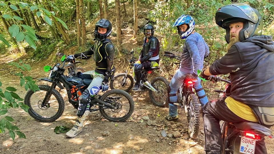 e-enduro vriendengroep Bilstain